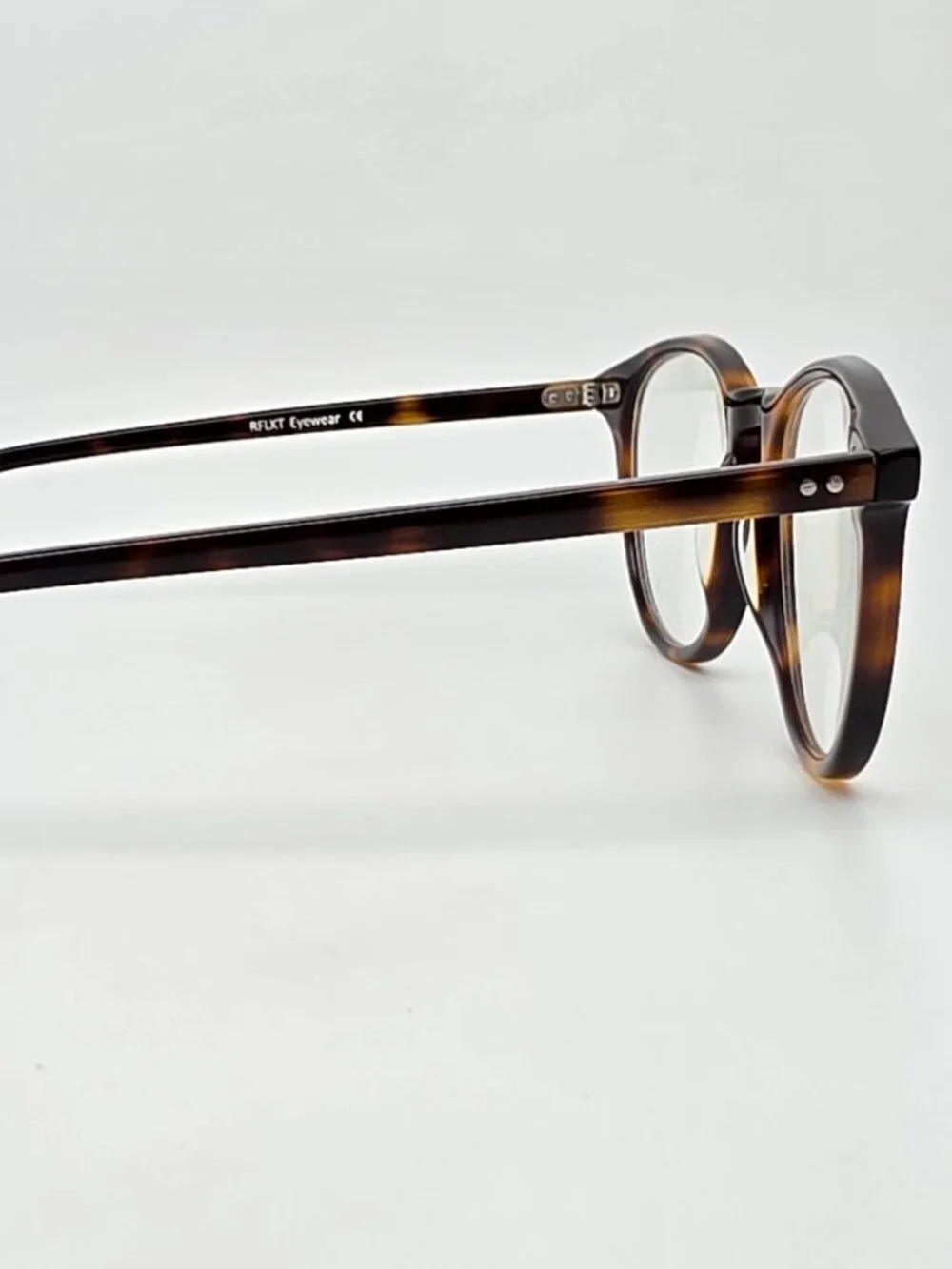 RFLKT Eyewear Prism C11 Brown Tortoise Eyeglasses Frame 48-19-138